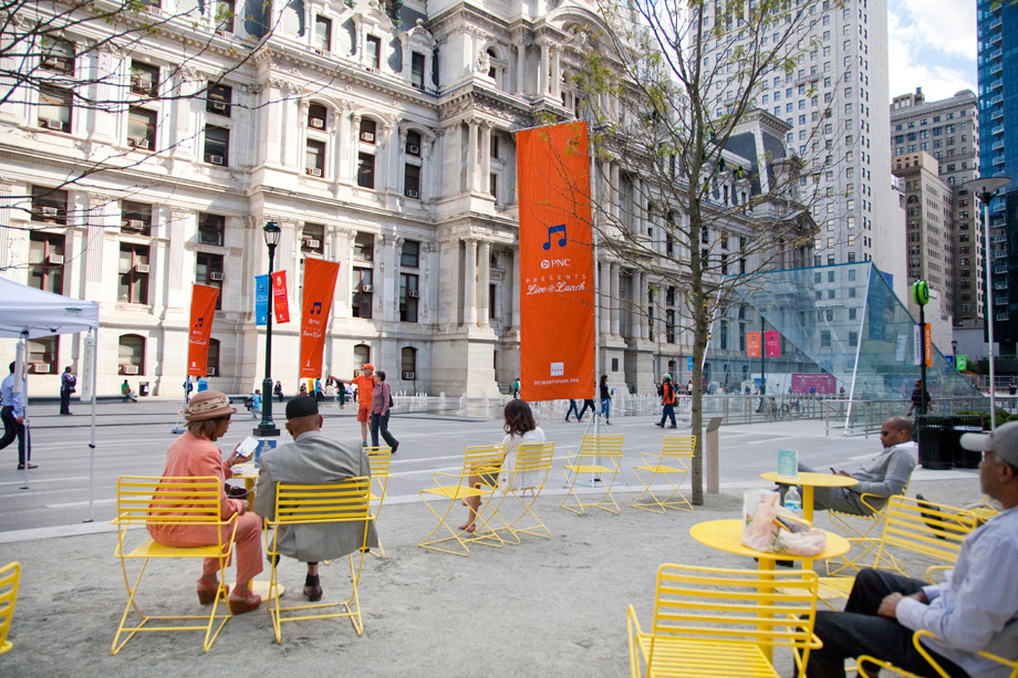 rendering of the new dilworth park in Philadelphia