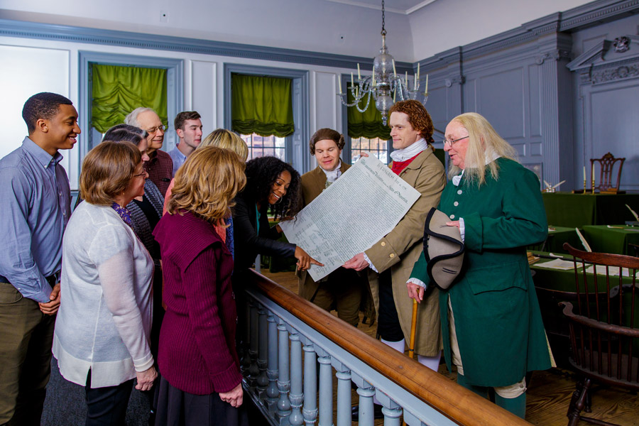 The Independence After Hours tour through Historic Philadelphia.