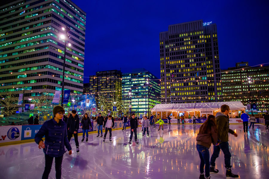 The Rothman Ice Rink at Dilworth Park