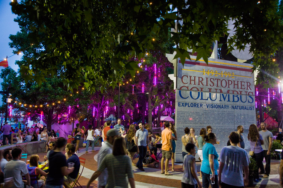 Spruce Street Harbor Park.