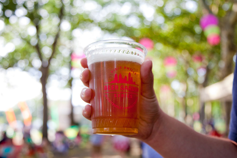 The Visit Philly Beer Garden Series at The Oval (Photo by M. Fischetti for Visit Philadelphia)